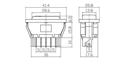 фото №3, Подсвечиваемый кнопка переключатель выключатель окон