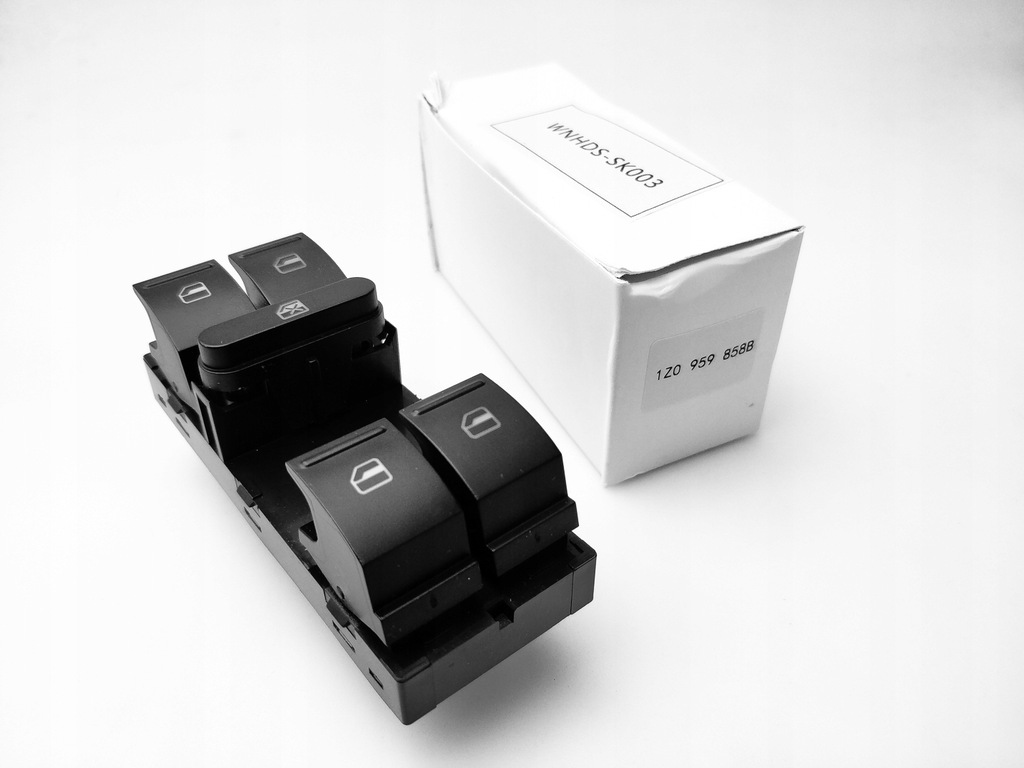 фото №9, Панель вимикач підйому вікон skoda 1z0959858b