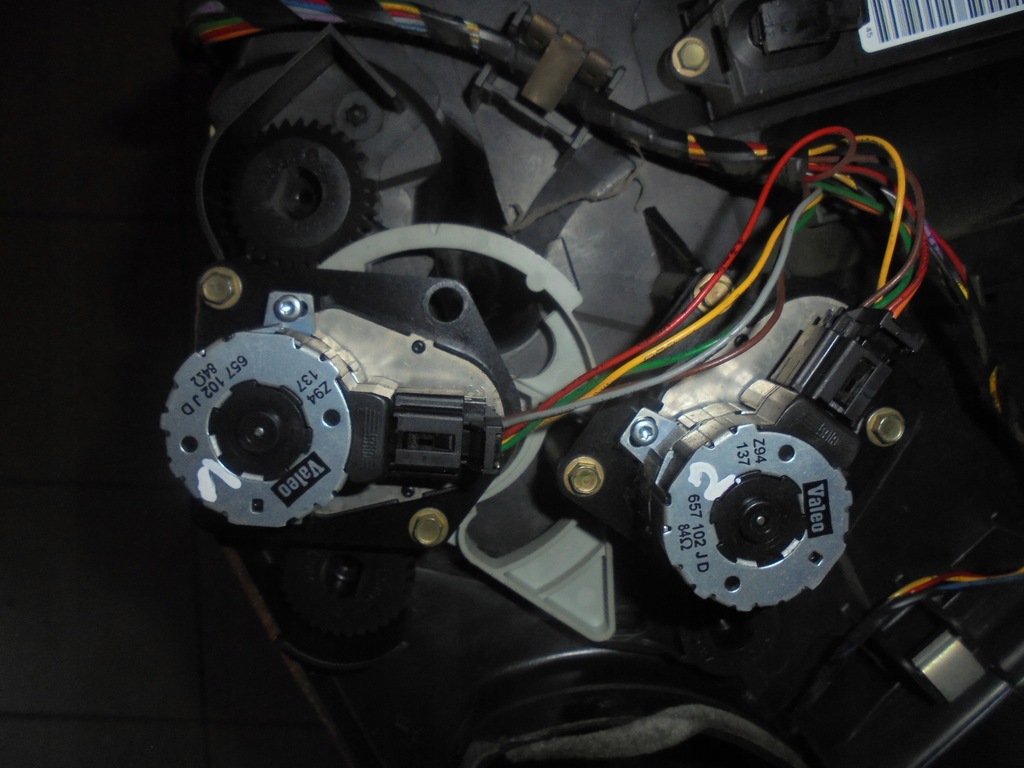 фото №1, Peugeot 607 моторчик отопителя 657102jd