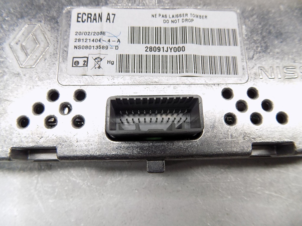 фото №5, Екран дисплей renault koleos 08-12 28091jy000