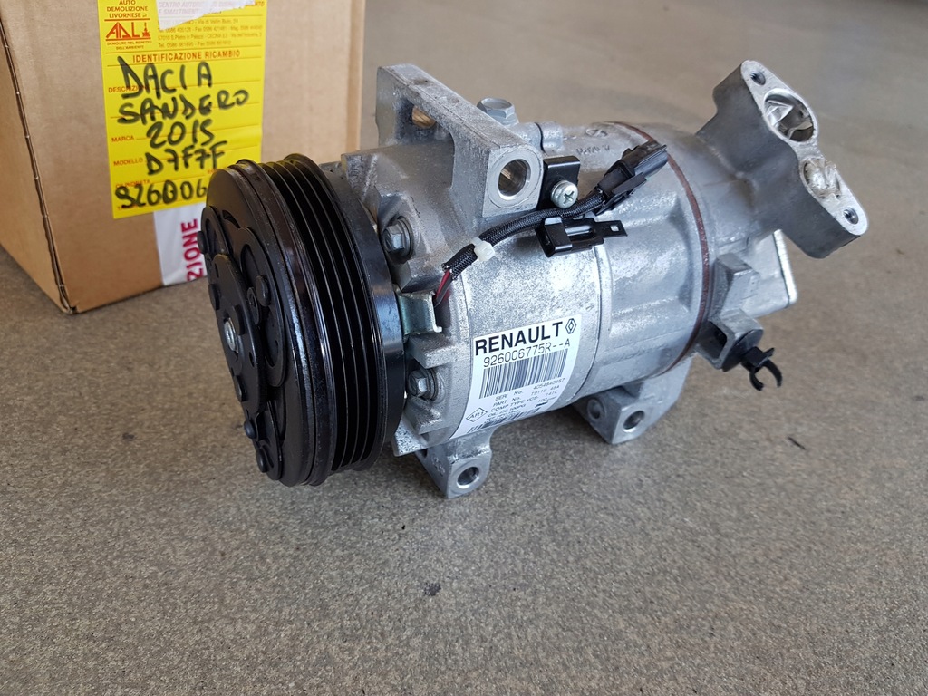 фото №6, Компрессор кондиционера 92006775r dacia sandero
