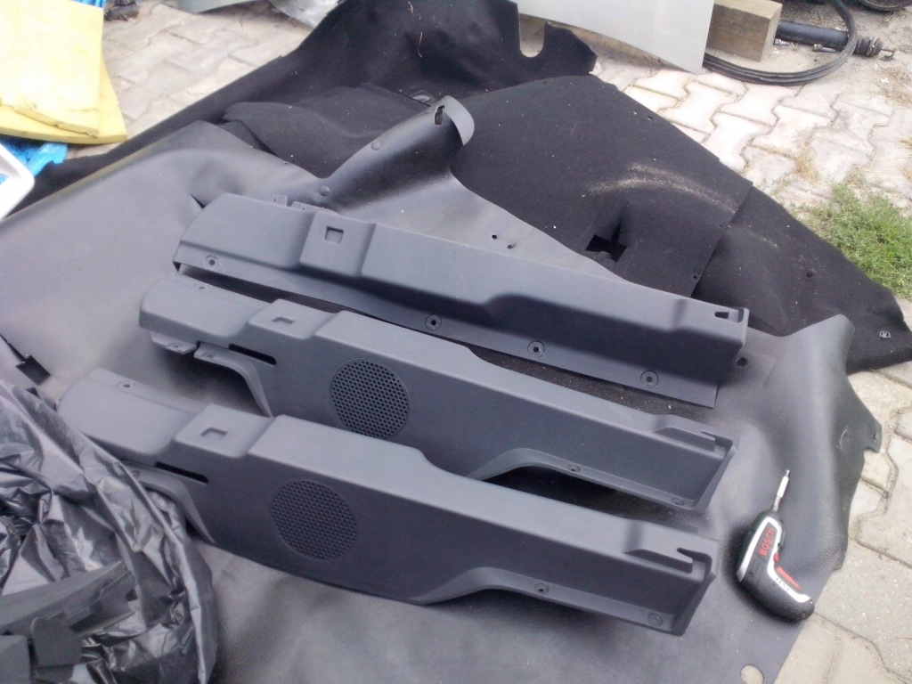 фото №2, Пластик полиця оббивка багажника dokker права