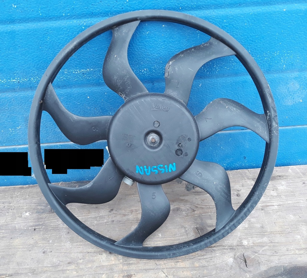 фото №1, Nissan micra k14 вентилятор