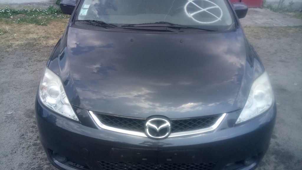 фото №1, Mazda 5 капот крышка двигателя