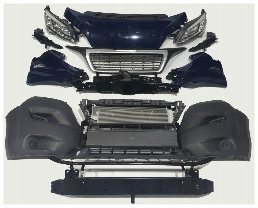 фото №1, Перед комплект granat peugeot boxer light led 2014-