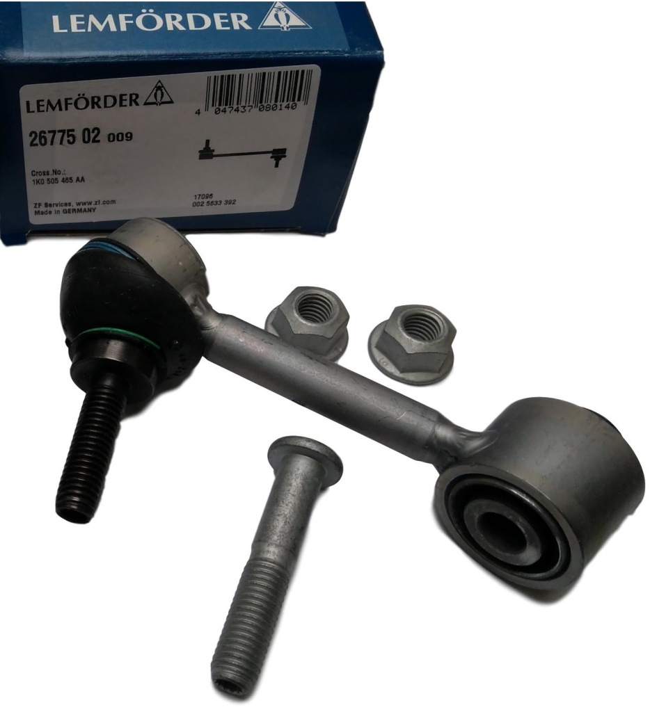 Купити З'єднувач тяга стабілізатора lemforder оригінальний 10 mm задні лівий/правий