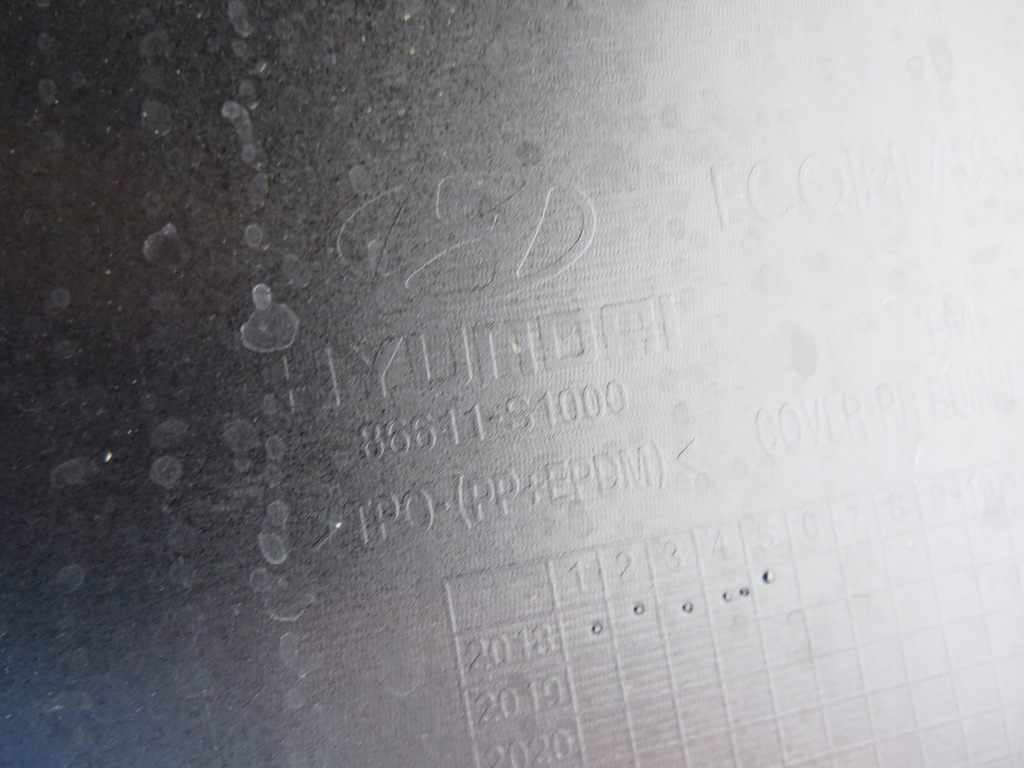 фото №12, Hyundai santa fe 2018- бампер задній задня