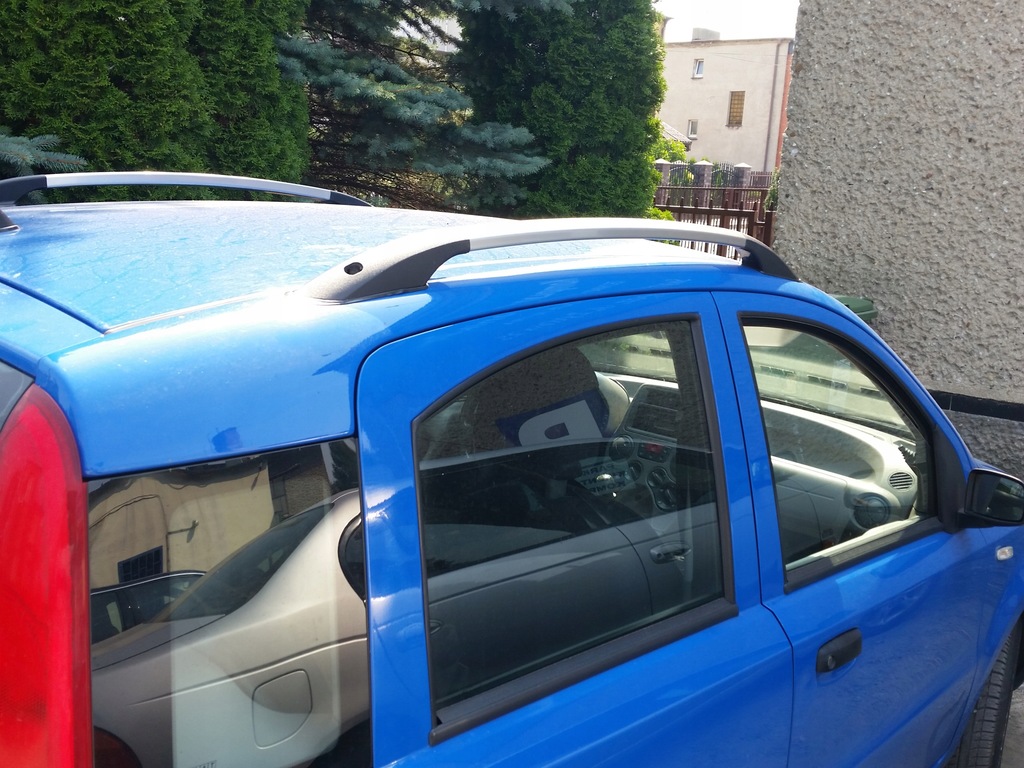 фото №10, Fiat panda рейлінги дахові super