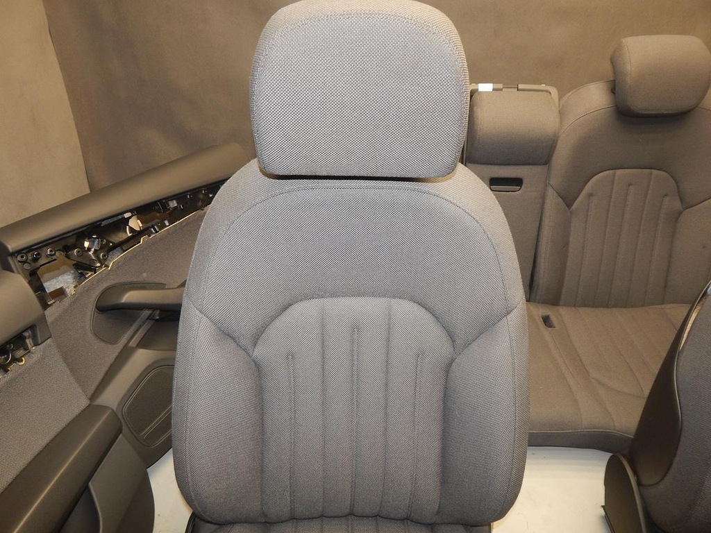 фото №8, Audi a8 d4 сидіння обшивки салон сидіння