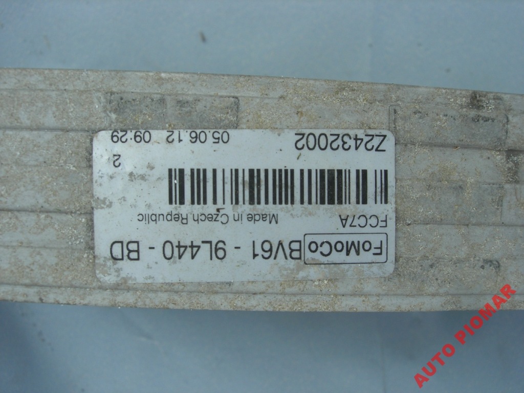 Ford focus mk3 интеркулер радиатор воздуха Киев