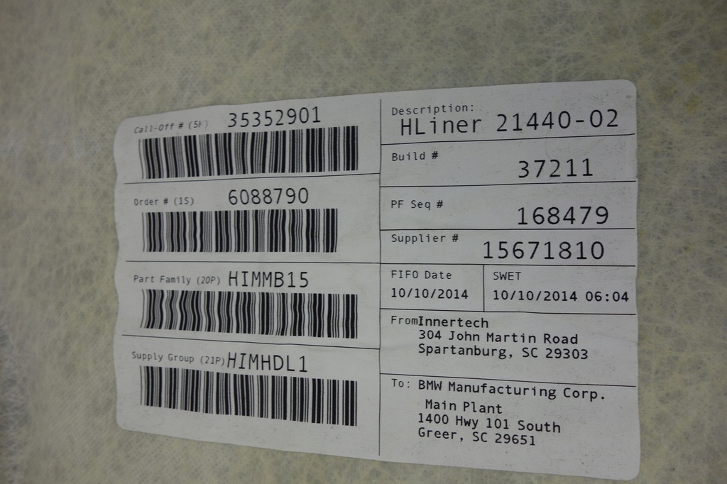 фото №8, Стеля стеля bmw x5 f15 alcantara