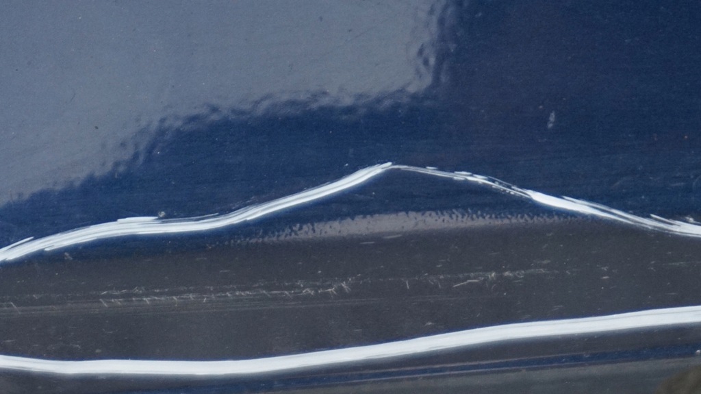 фото №9, Bmw e87 lci накладка молдинг порог левый tiefseeblau