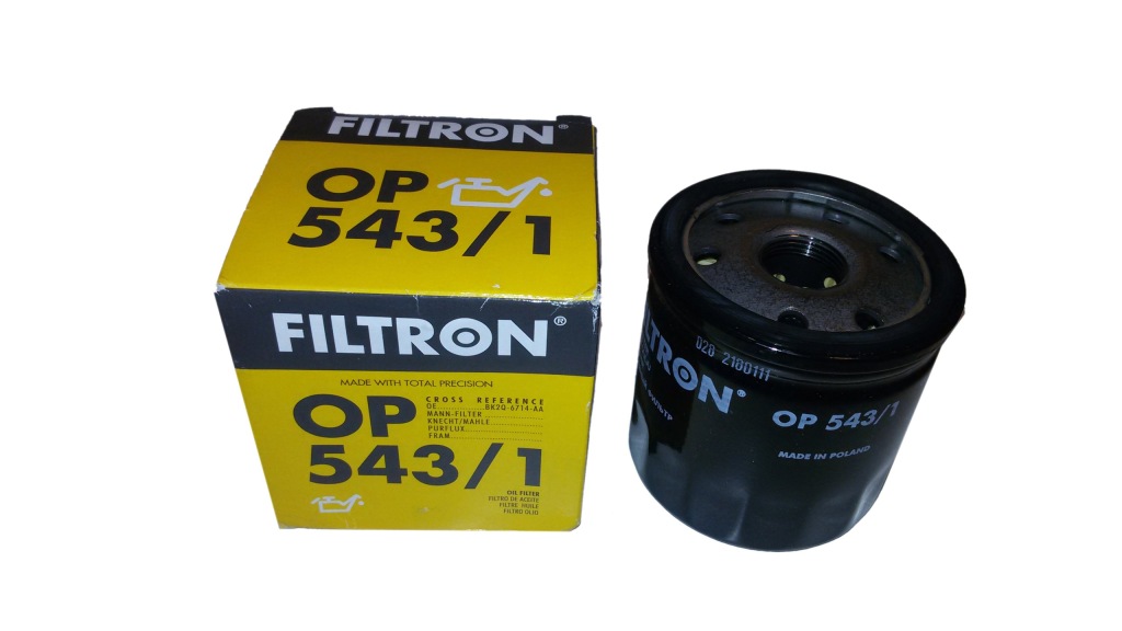 Купити Фільтр оливи filtron op 543/1
