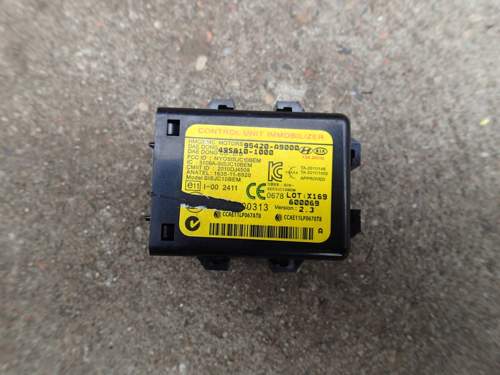 фото №1, Иммобилайзер tucson ii 15r -