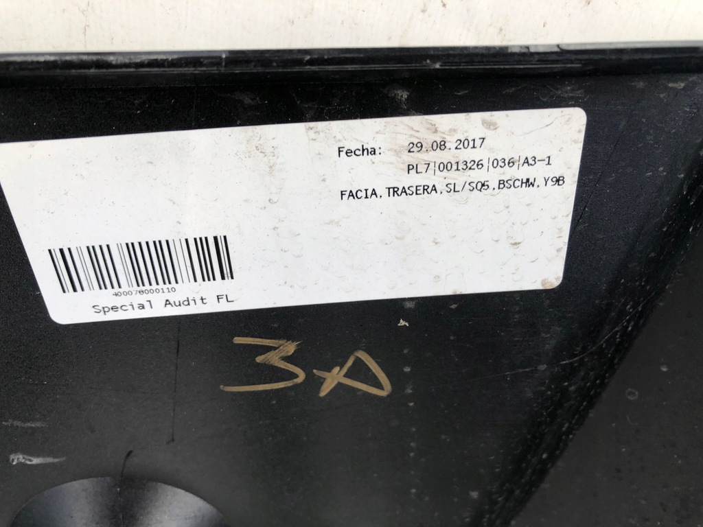 фото №14, Бампер задня audi sq5 q5 80a 2017 s-line задній