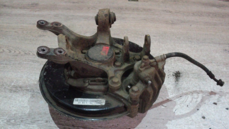 фото №4, Поворотный кулак ступица диск задняя левая kia optima 15r