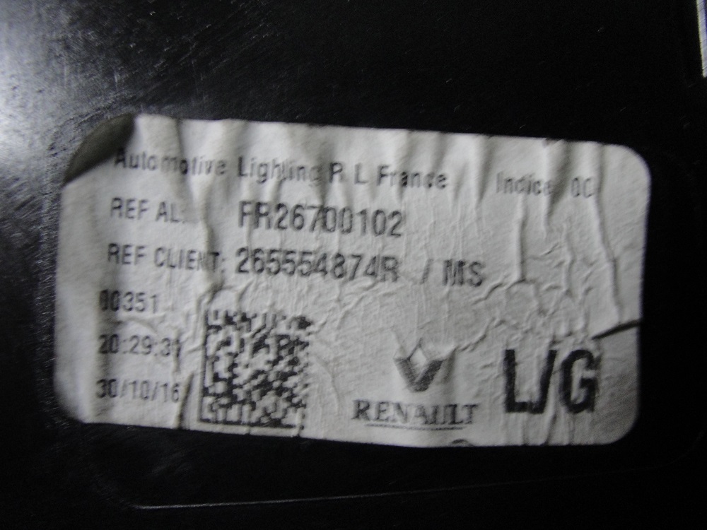 Фара левая задний  задняя renault megane iv 4 led универсал Доставка