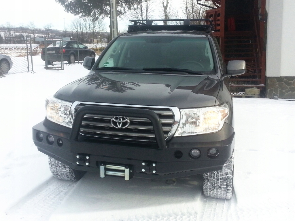 фото №13, Toyota land cruiser 200 бампер + багажник сталевий